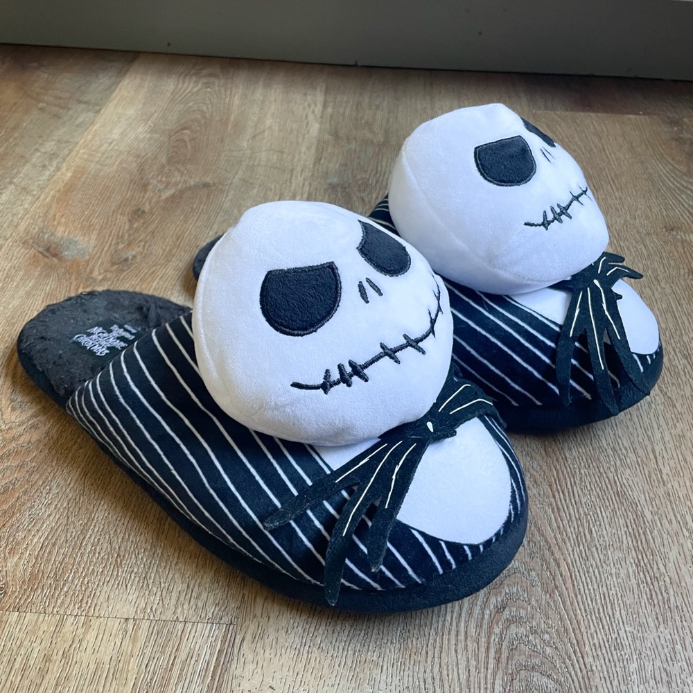 Disney Black‎ and White Character Slippers